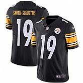 Nike Pittsburgh Steelers #19 JuJu Smith-Schuster Black Team Color NFL Vapor Untouchable Limited Jersey,baseball caps,new era cap wholesale,wholesale hats